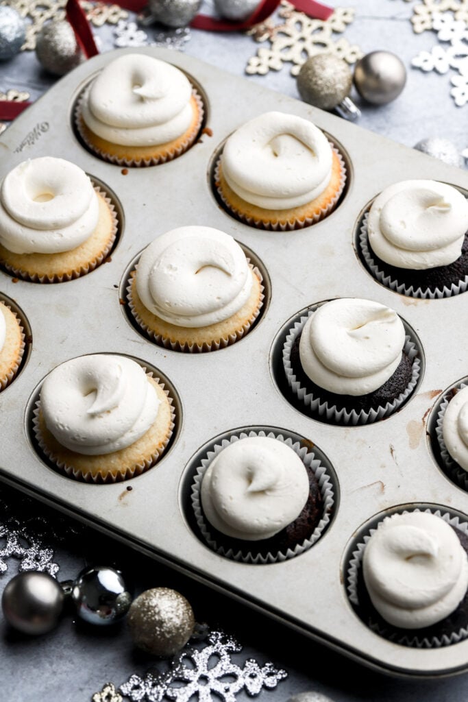 frosted cupcakes