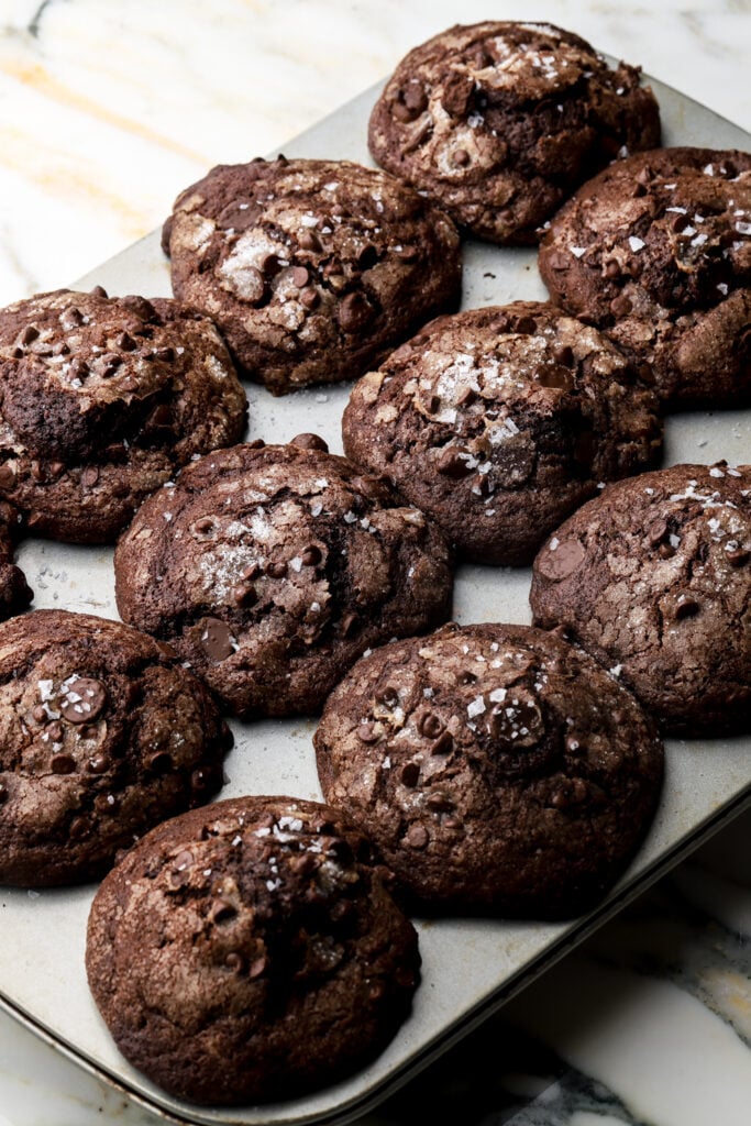 chocolate muffins baked