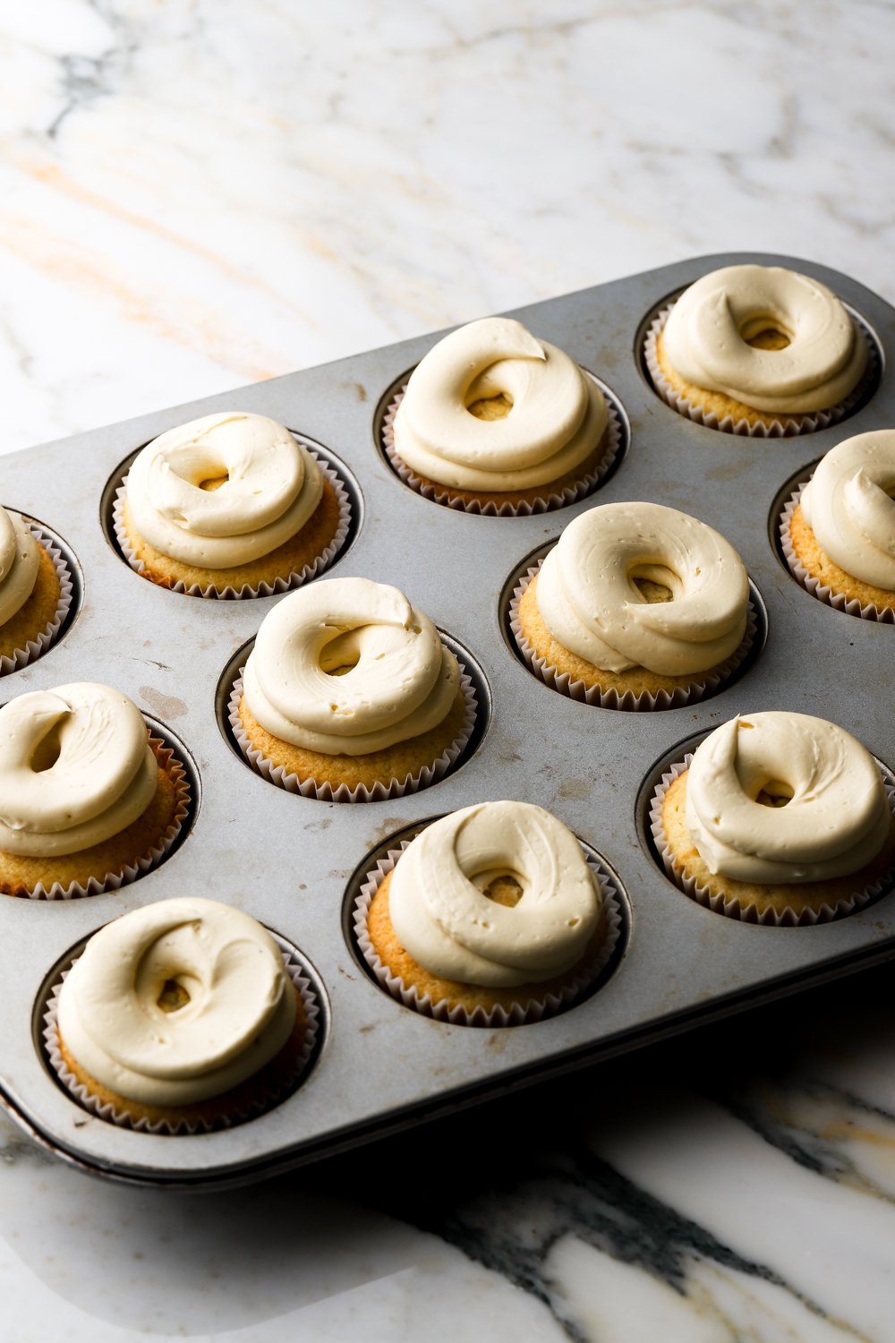 Orange Cupcakes - Baran Bakery