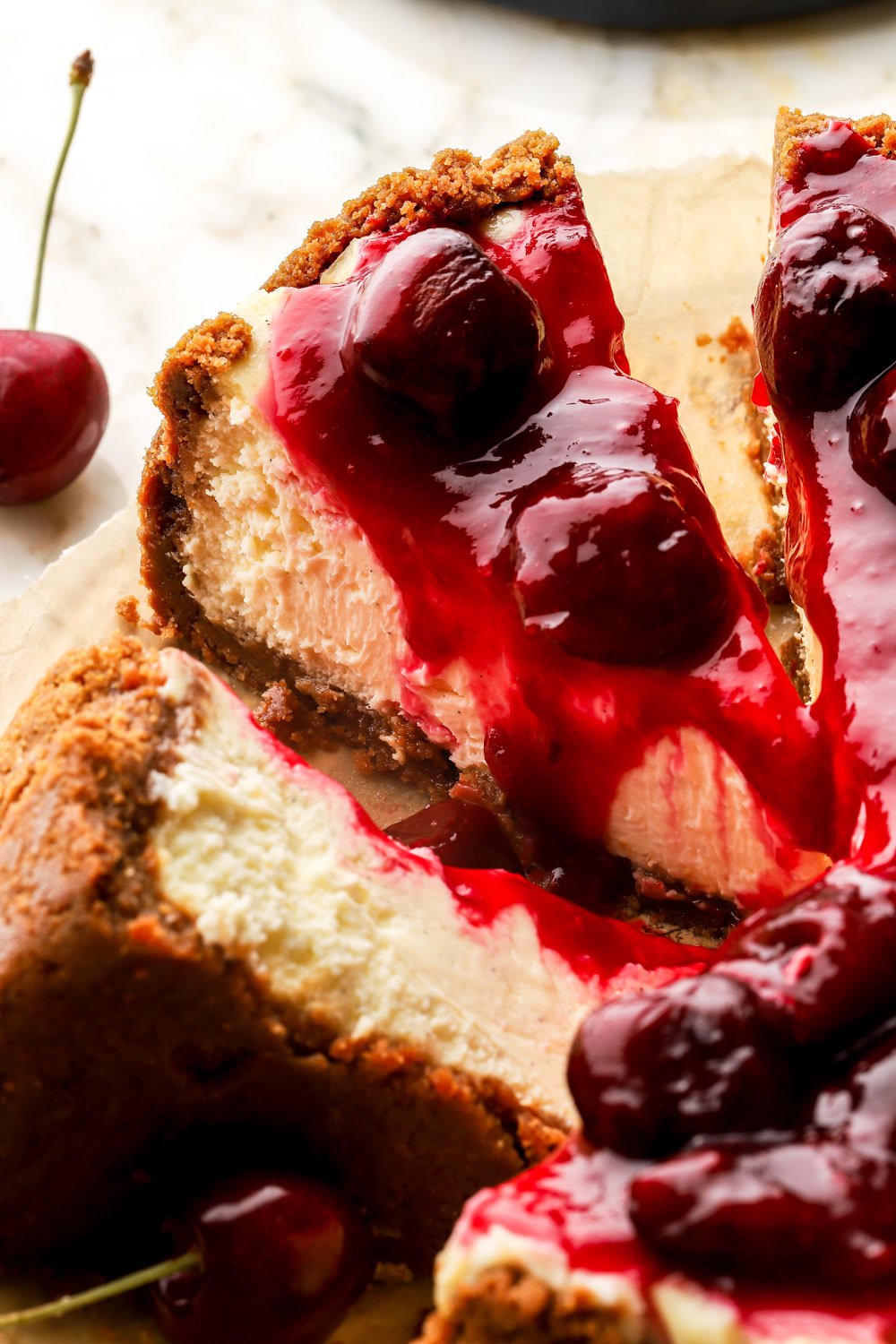 JanS Cherry Cheesecake
