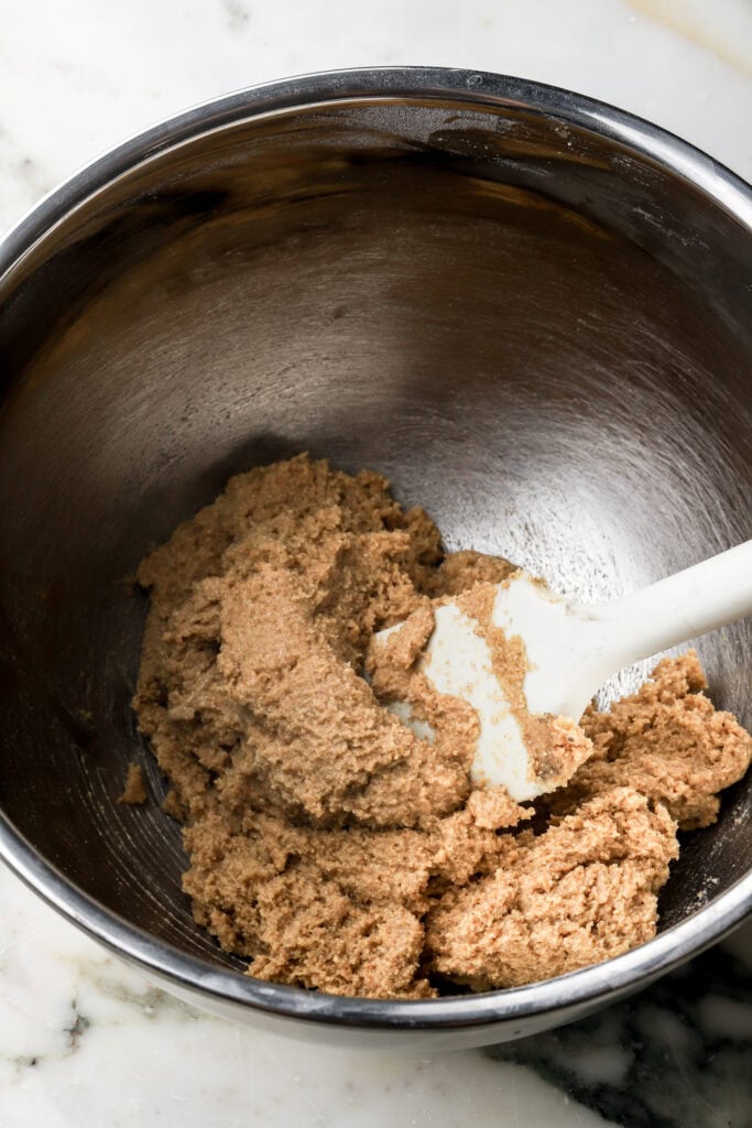 graham crackers mixed with butter and honey