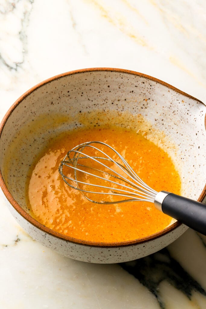 brown butter mixed with sugar