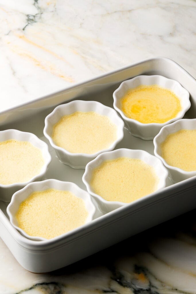 creme brulee fully baked