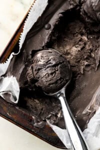 Black Cocoa Ice Cream