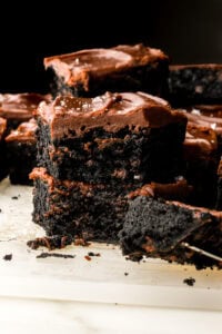 Black Cocoa Cookie Bars