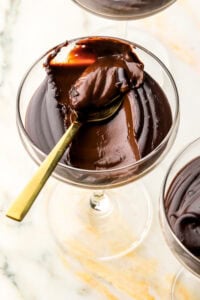 Silky Dark Chocolate Pudding