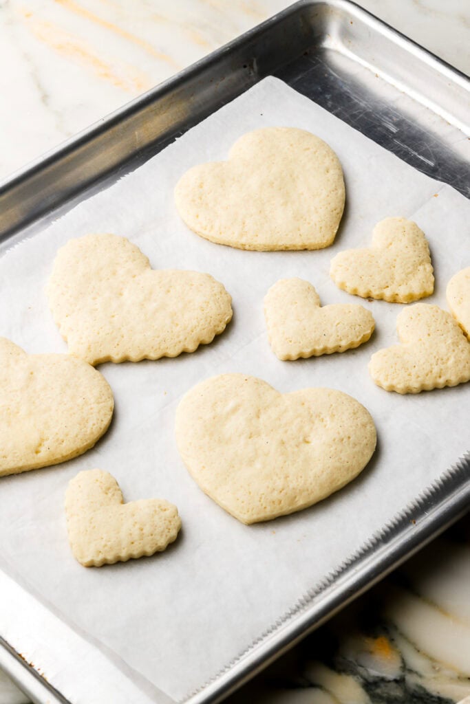 sugar cookies finished baking