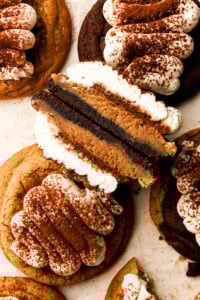 The BEST Frosted Tiramisu Cookies