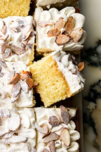 Almond Croissant Sheet Cake