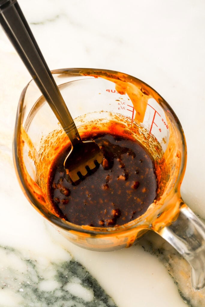 Tallow removed from the broth