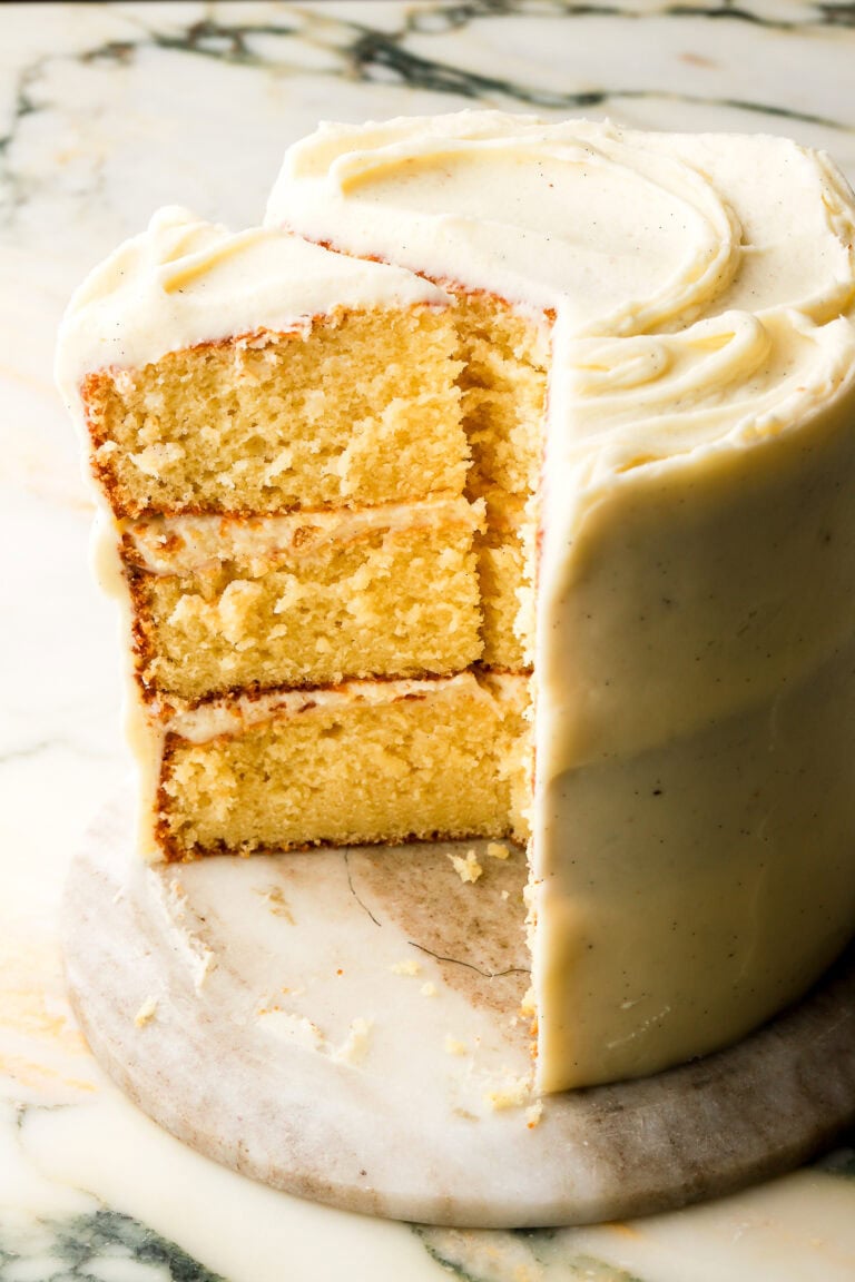 The BEST 8 Inch Cake Recipe - Baran Bakery