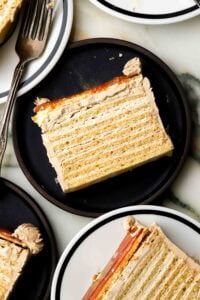 Brown Butter Espresso Dobos
